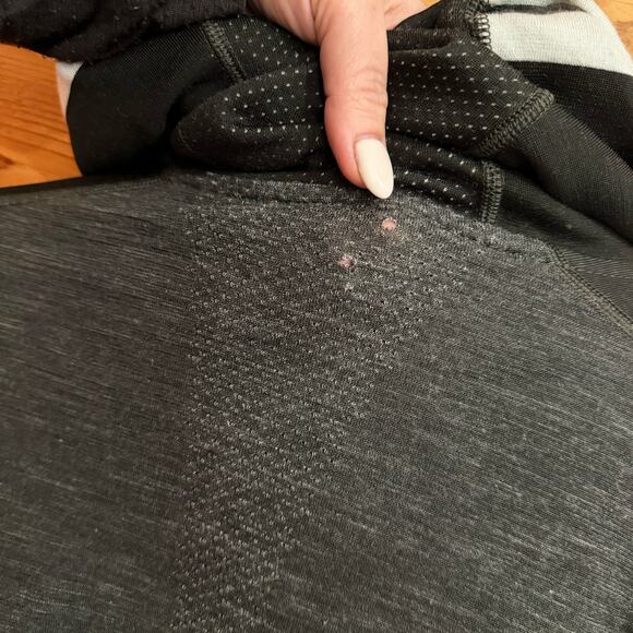 SmartWool Intraknit Merino Tech Cowl Neck Pullover Hoodie Sweatshirt Medium - Picture 5 of 7